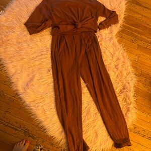 Free People Beach two piece lounge suit
